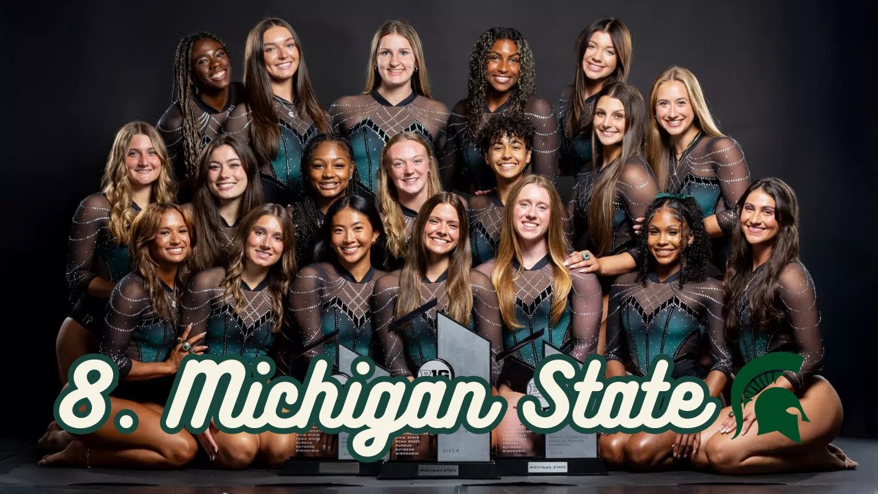 2026 NCAA Gymnastics Rankings: #8 Michigan State