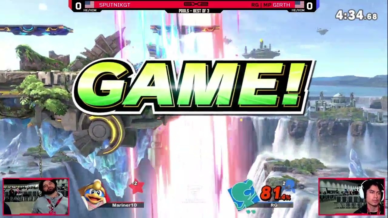 SputnikGT (King Dedede) vs RG MP | Girth (Game & Watch) - Pools  ULTIMATE SINGLES | GX2