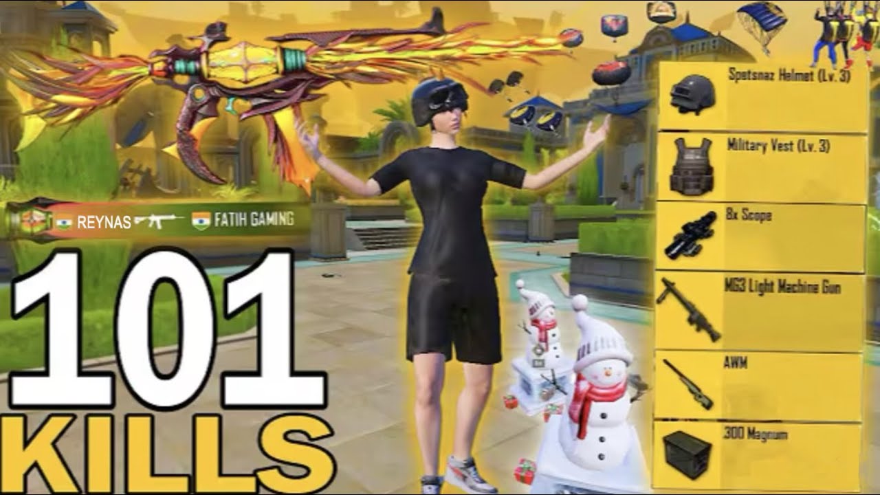 101 KILLS!😍 NEW BEST LOOT GAMEPLAY with FULL OUTFIT 🔥SAMSUNG,A7,A8,J4,J5,J6,J7,J2,J3,XS,A3,A4,A5