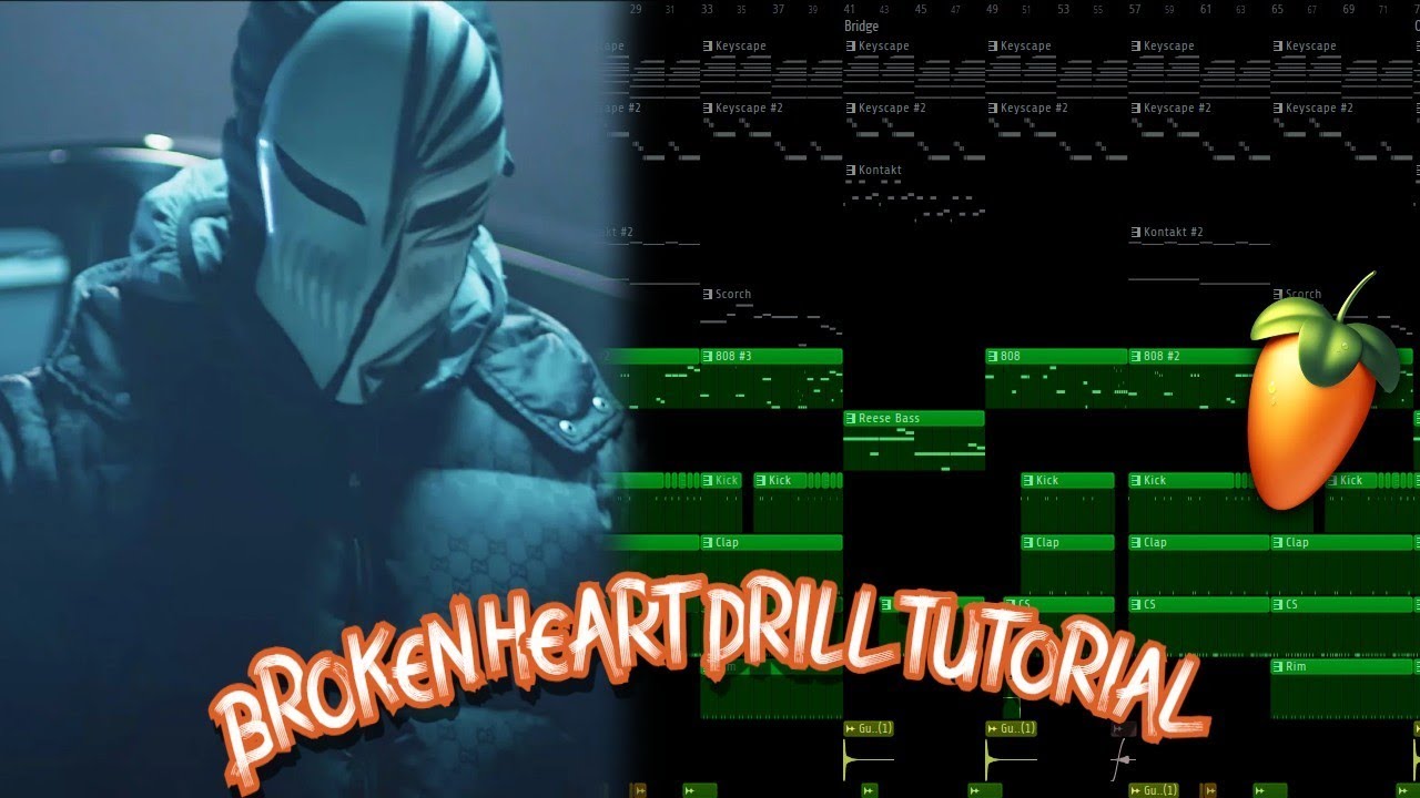 [FREE FLP] Broken Heart Drill x Melodic Drill Tutorial💔🥀