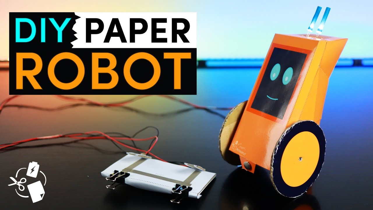 Easy Remote-Controlled Robot for Kids (DIY templates!)
