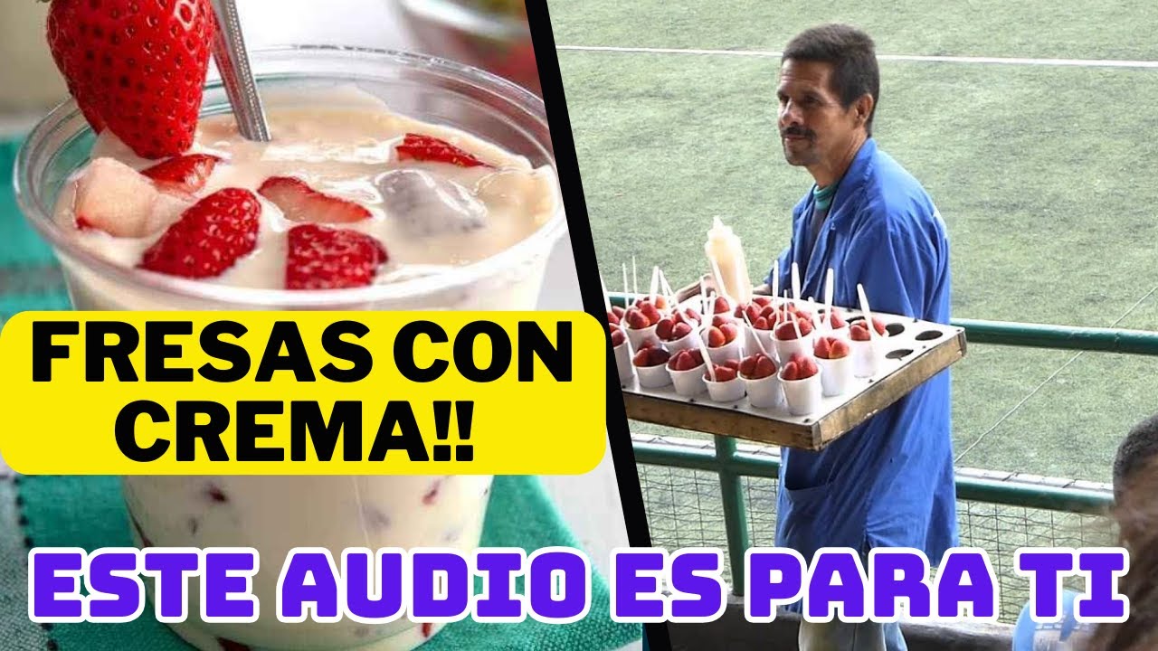 📢AUDIO para FRESA CON CREMA 🍓🍦