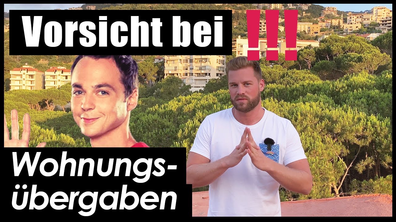 Wohnungs&uuml;bergaben 2021! Was du unbedingt machen solltest! // Flipper.Immo