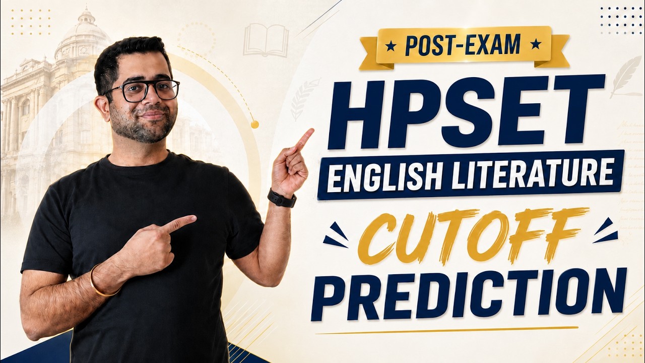 HPSET 2026 English Literature Predicted Cut Off! Exam Was Moderate