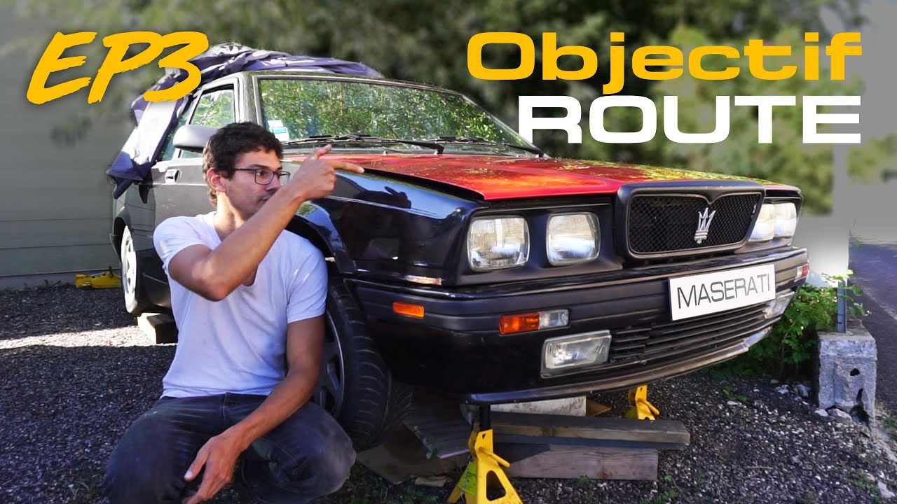 Я пытаюсь доехать до своего сарая и нахожу Maserati Biturbo - Реставрация эпизод 3