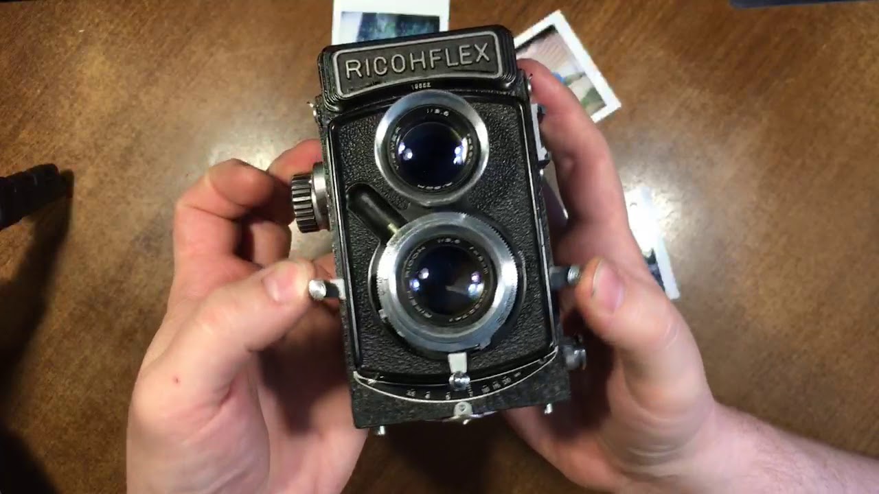 TLR камера Rikohflex  Быстрый обзор