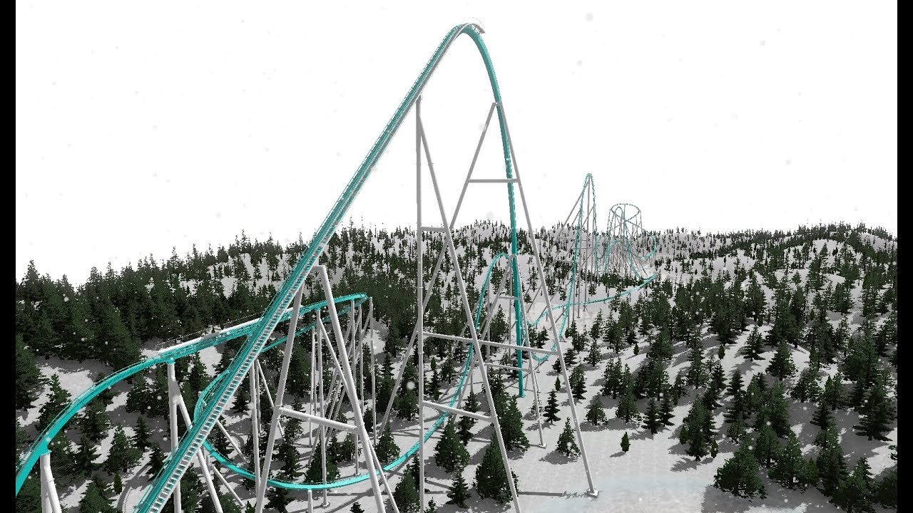Ice Breaker | B&M Giga Coaster | NoLimits2 Professional | 4k