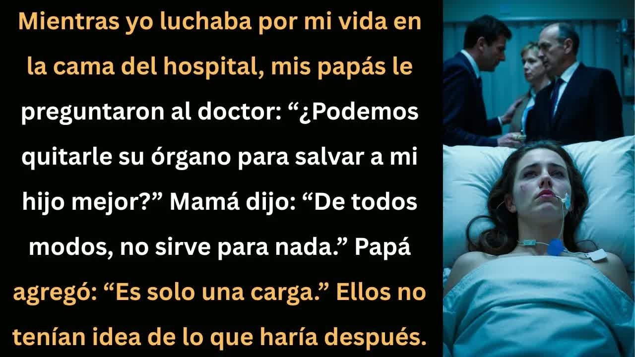 Mis propios padres quisieron sacrificarme para salvar a mi hermano pero no sabían lo que iba a hacer