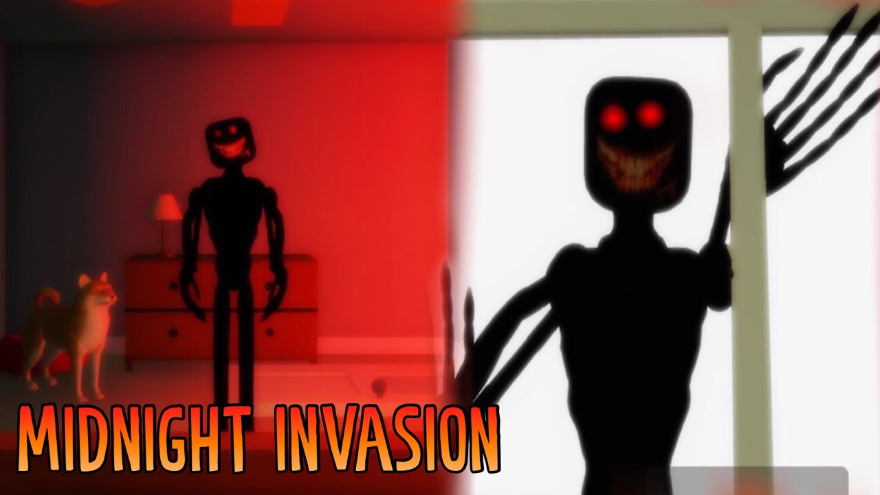 Midnight Invasion All Endings [Full Walkthrough] - Roblox