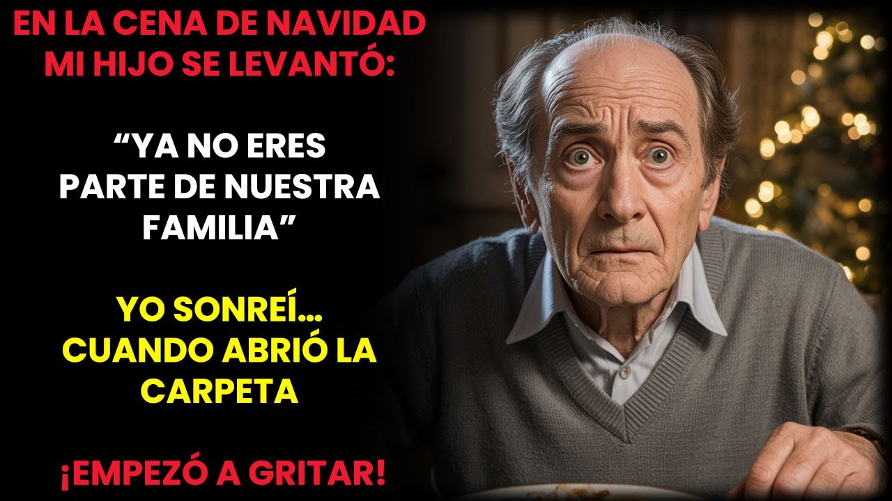 “Me echaron de la familia en Navidad… pero el documento que les di lo cambió TODO”