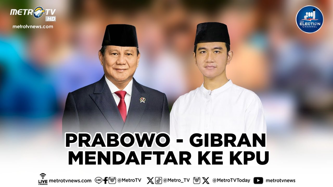 DEKLARASI PRABOWO - GIBRAN DI INDONESIA ARENA GBK