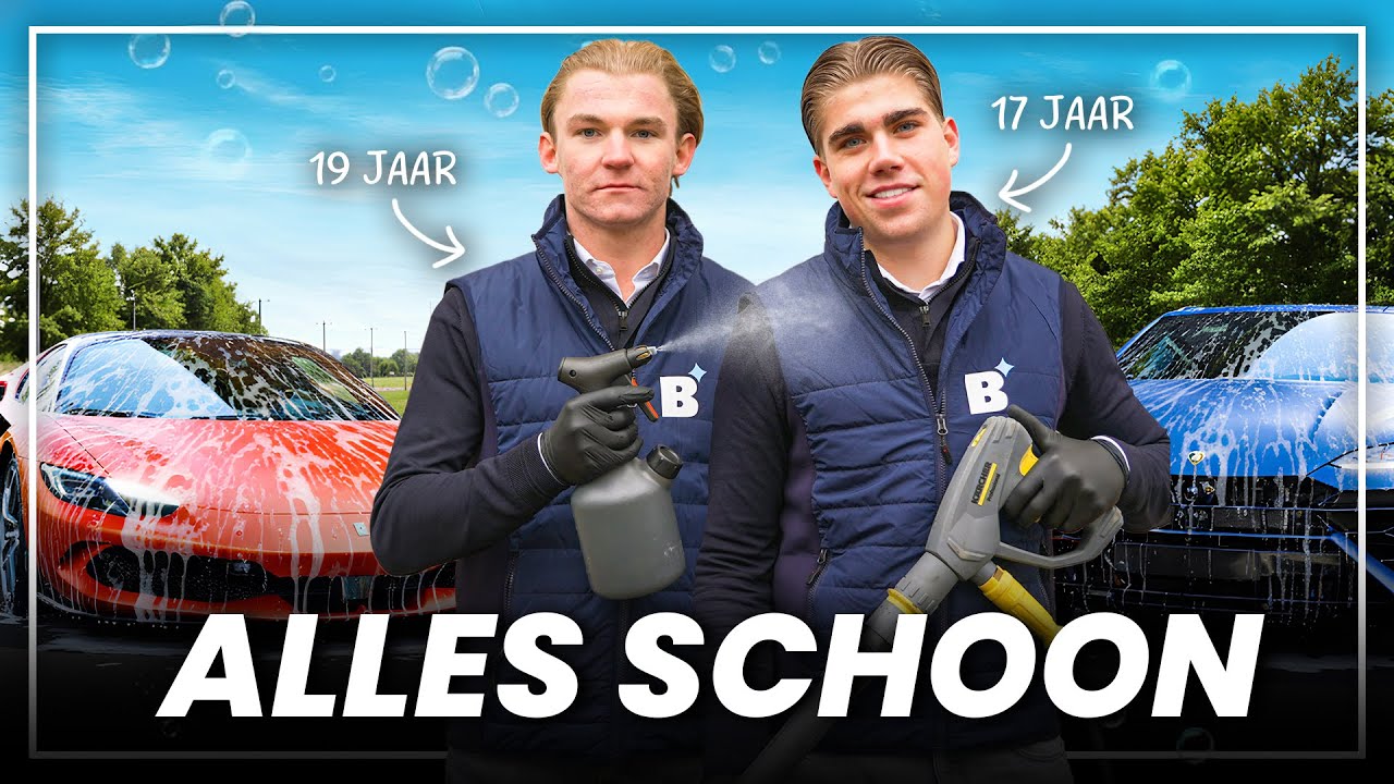 Zo Bouwt 19-jarige Teun Een Succesvol Schoonmaakbedrijf! | Blink It