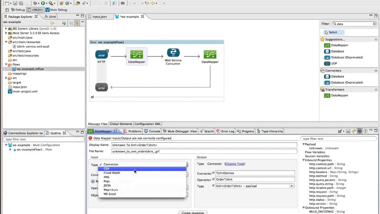 Mule 3 5 Early Access   Web Service Consumer Demo