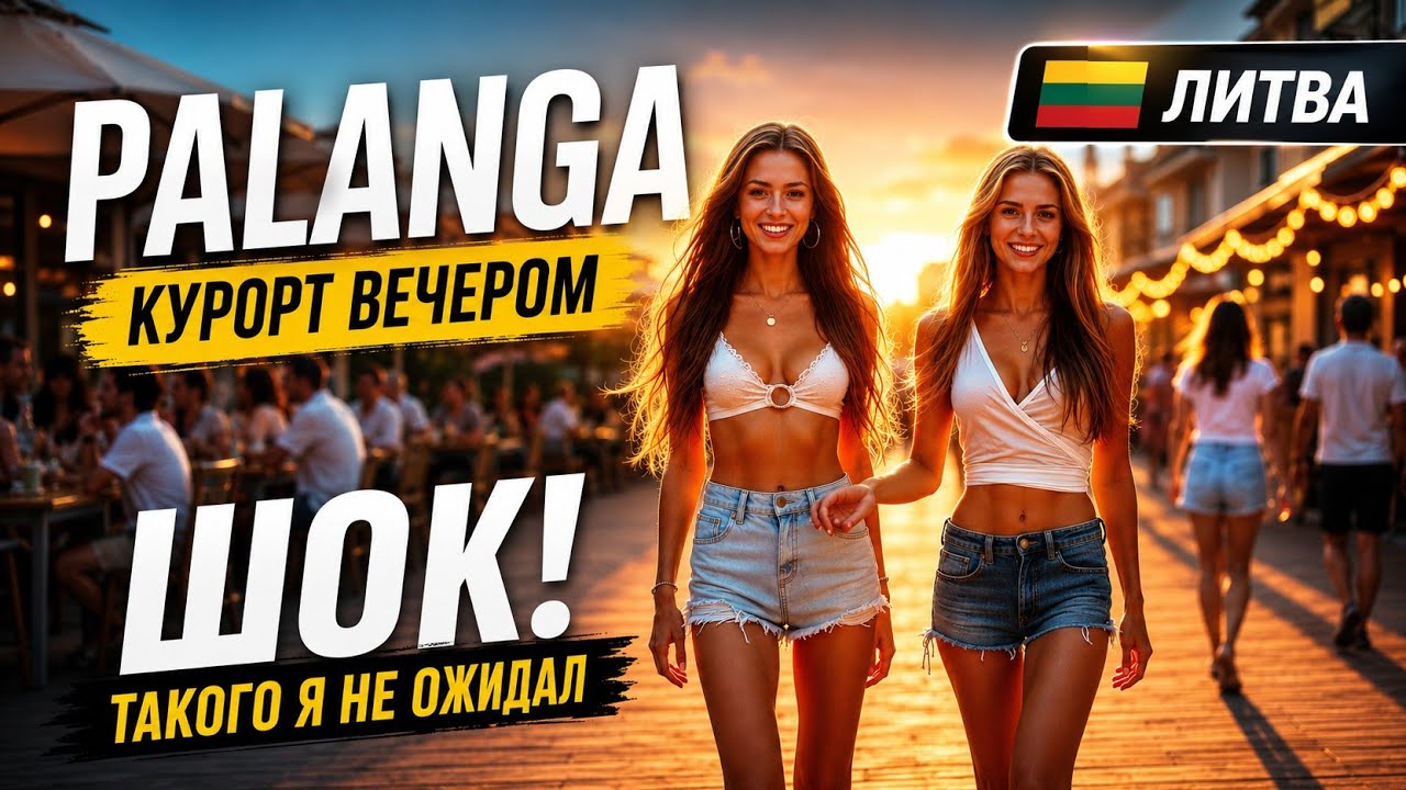 Palanga - почему ВАМ это никто не показывает? 2025 ЛИТВА #palanga