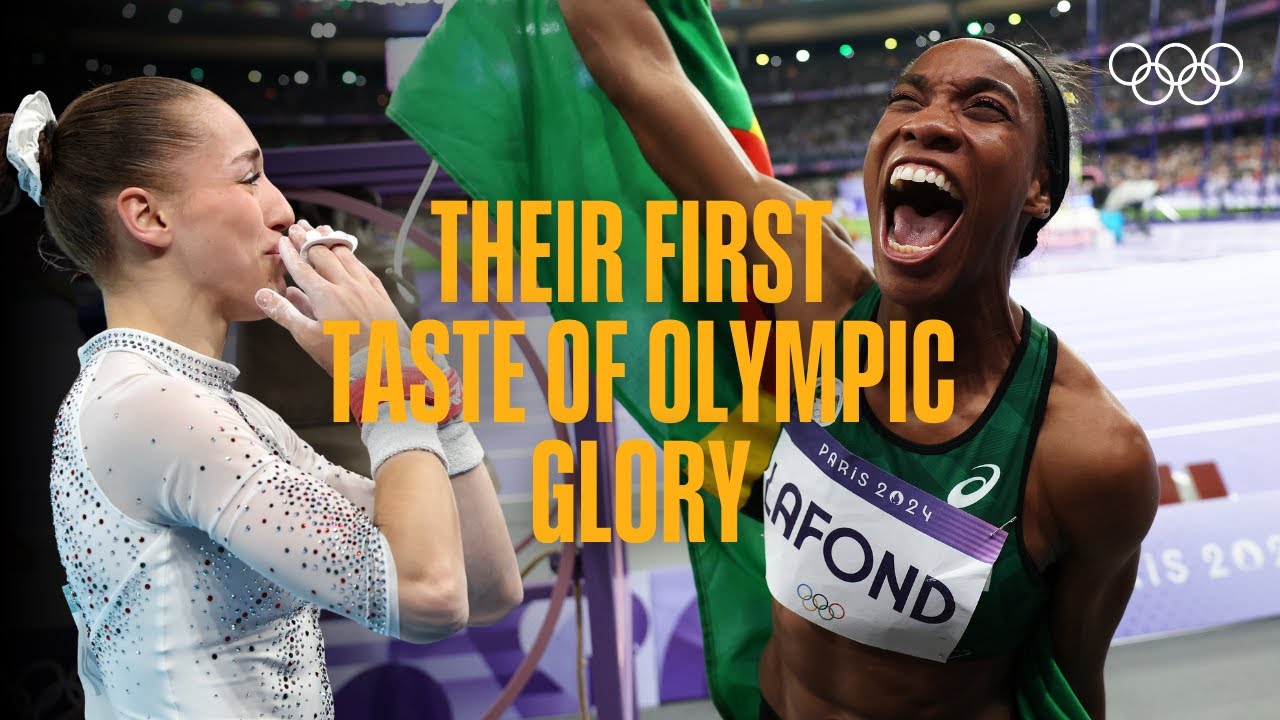 1️⃣ FIRST Olympic medal ever! 🔥 | Top Moments