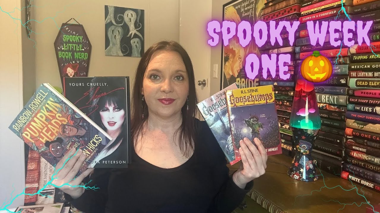 🎃 Halloween-a-thon Week 1 Wrap-Up | Goosebumps, Horror Books & Horror Movies