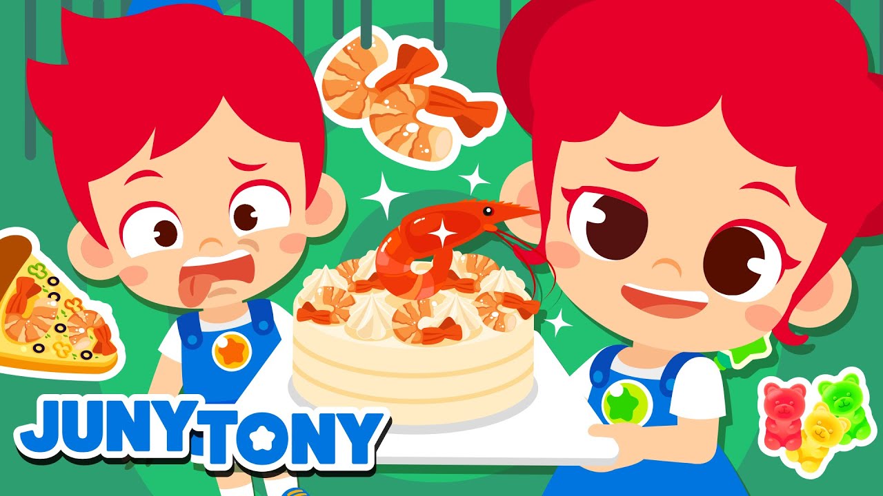 Você Gosta de Bolo de Camarão? | Música Infantil | JunyTony em Português