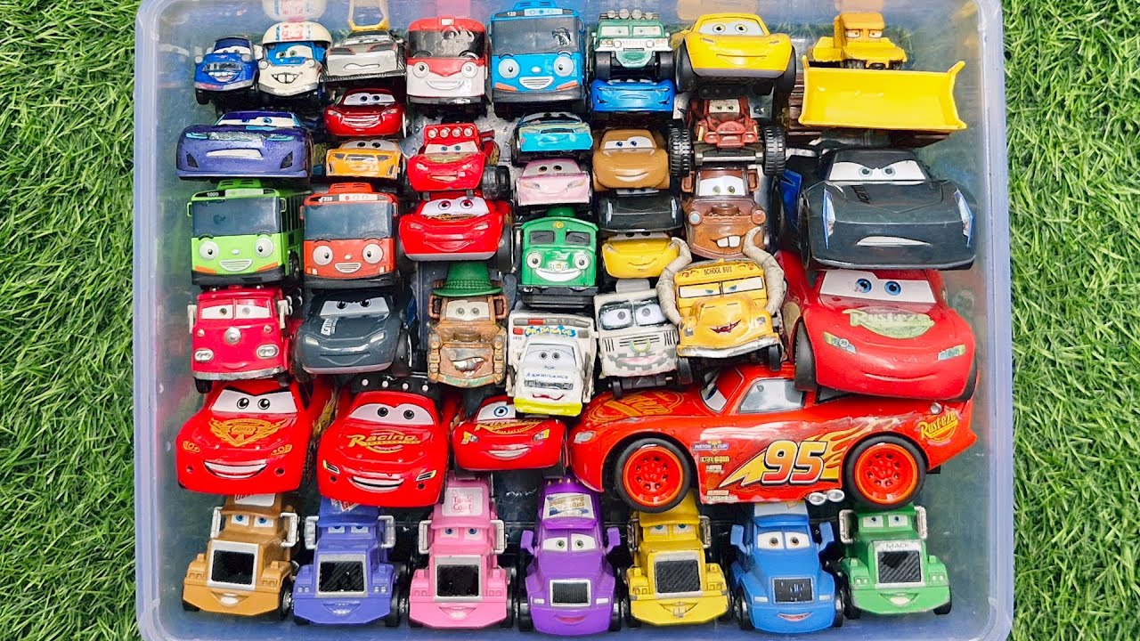 Disney Pixar Cars Unboxing Review | Lightning McQueen, Tow Mater, Doc Hudson, Sally Carrera, Cruz