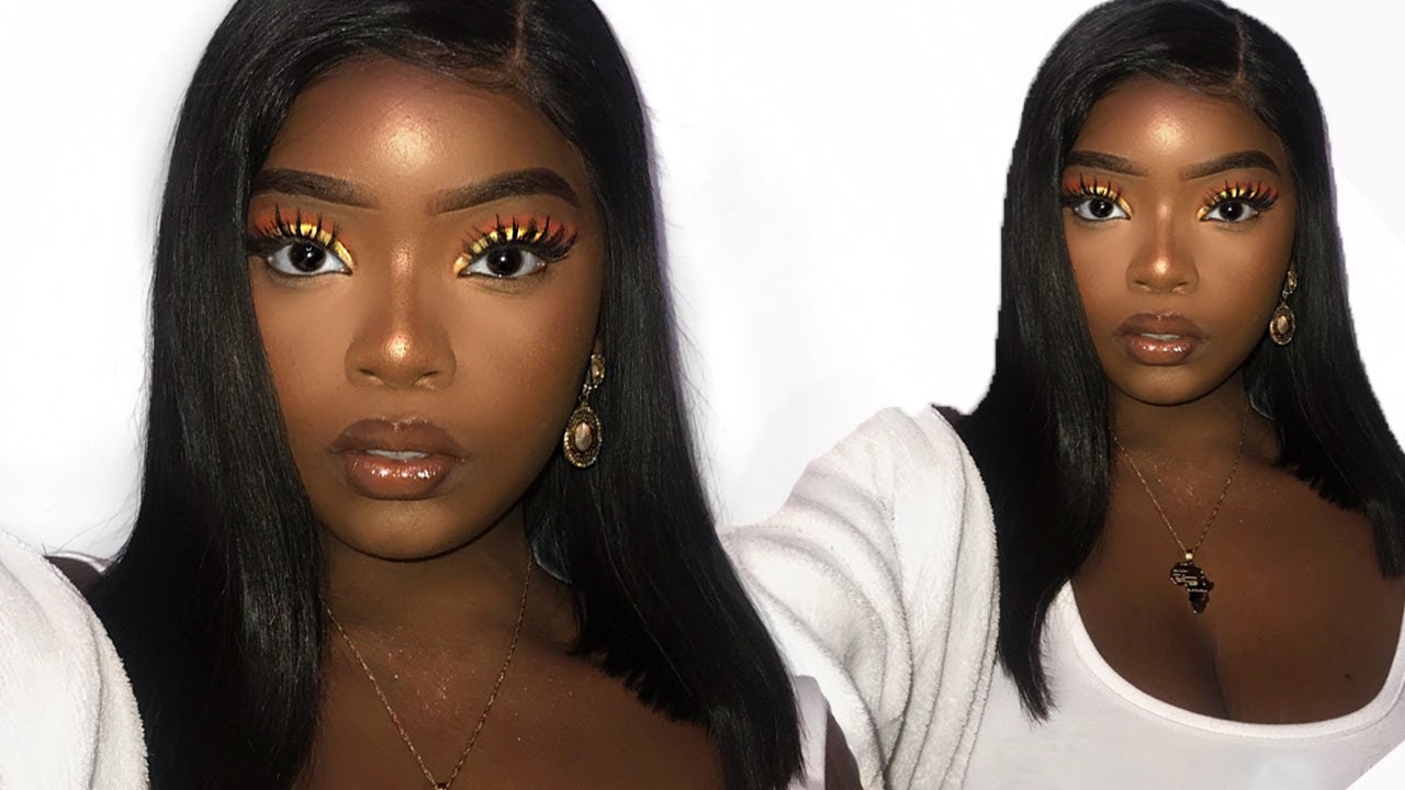 GRWM - FLAWLESS BEAT TO THE GAWDS MAKEUP TUTORIAL - DARK SKIN WOC FRIENDLY