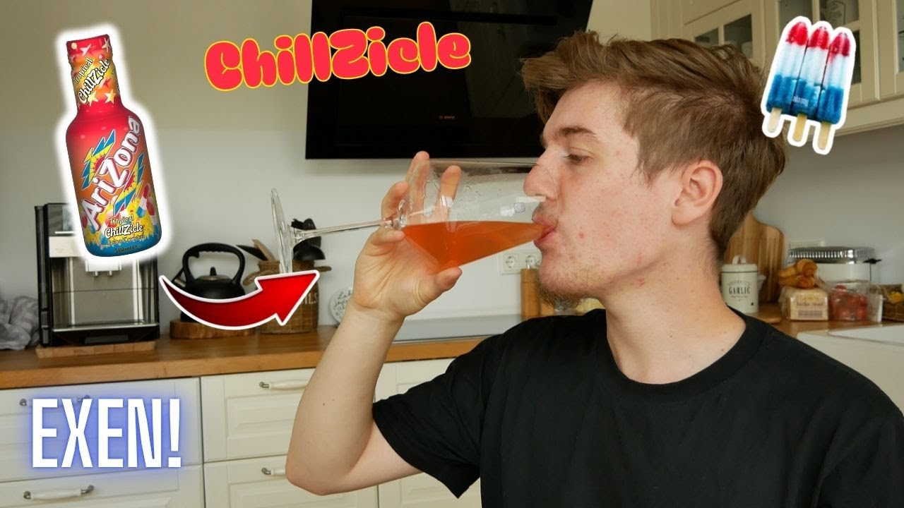0,5L ARIZONA auf EX?! - Arizona ChillZicle / Geschmackstest + Exen