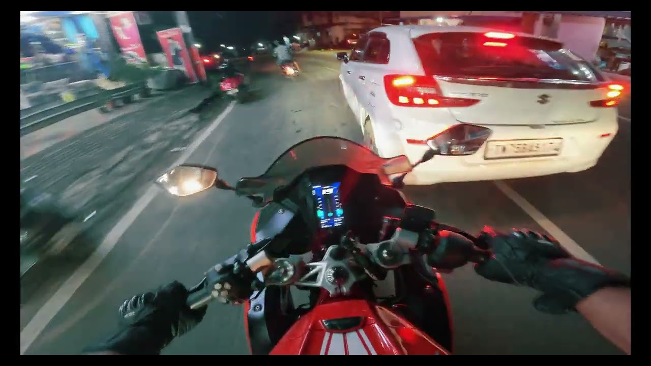 Midnight Thrill Ride 🌙 | Apache RR 310 Blazing Home Run!
