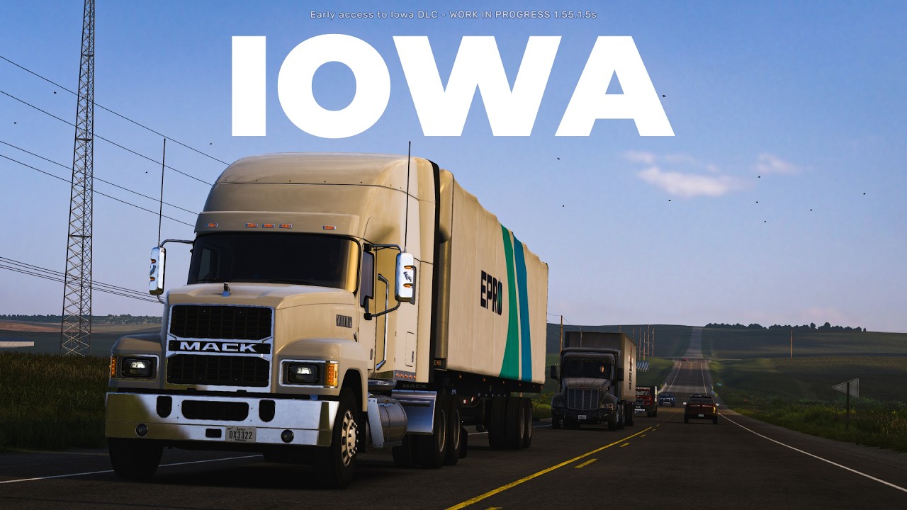 The Beauty of IOWA DLC for ATS