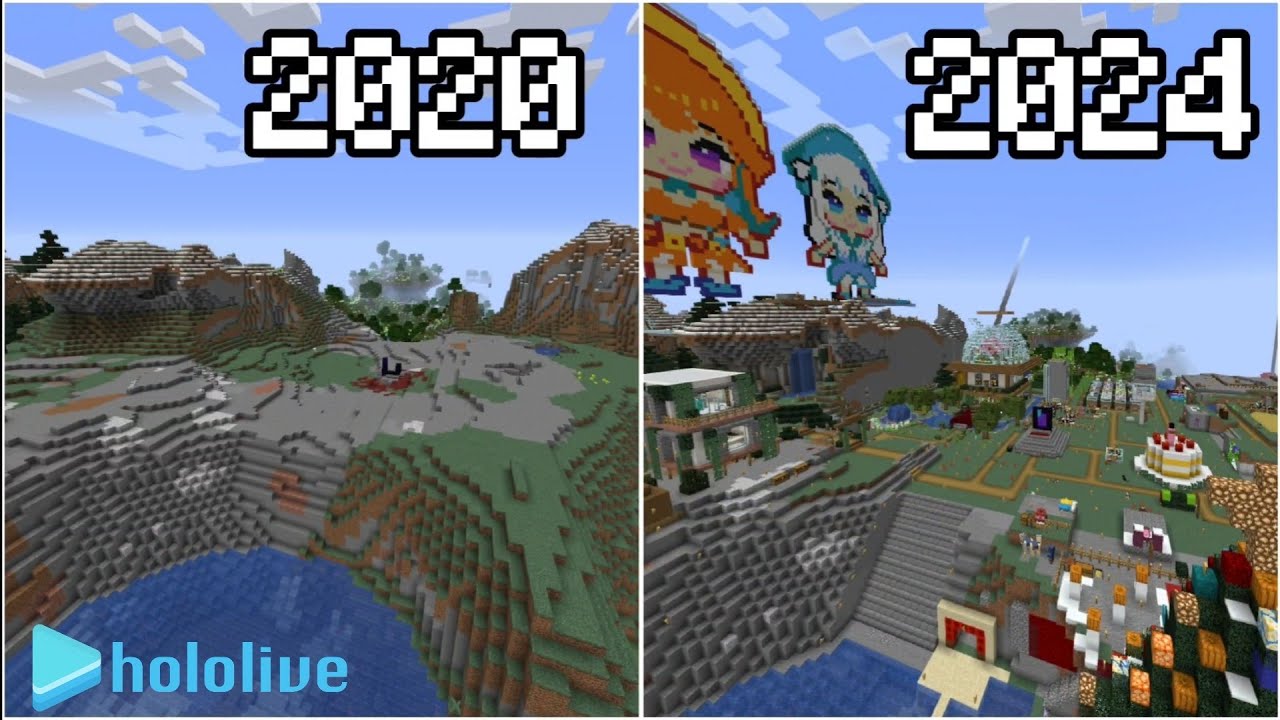 Hololive Minecraft EN server nostalgia