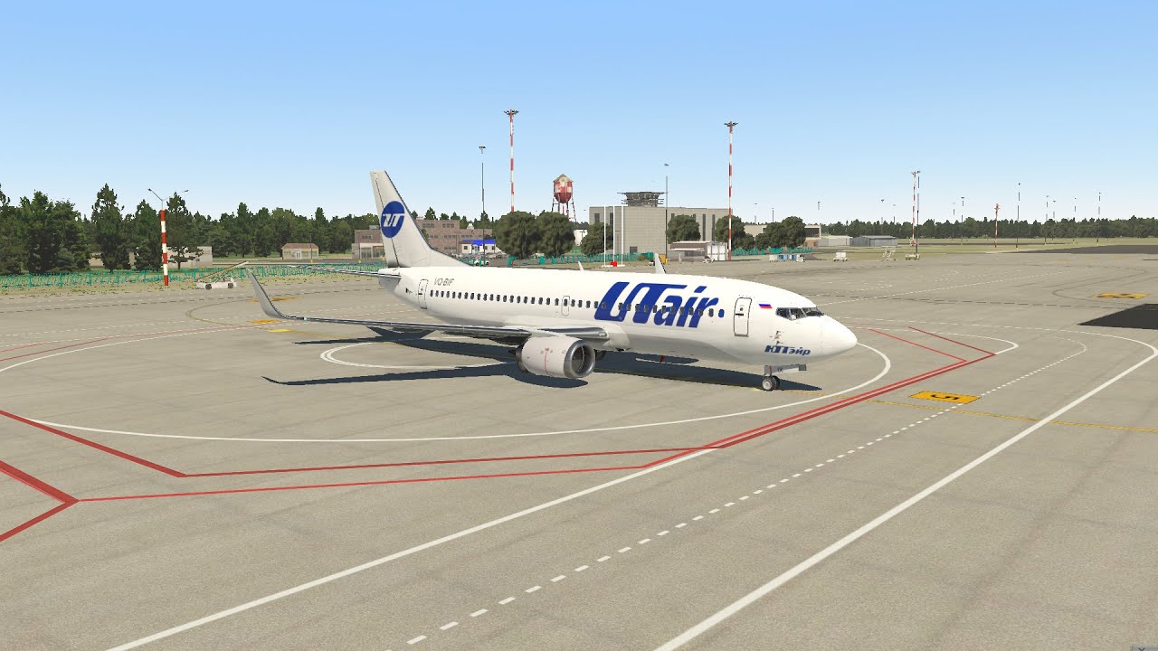 X-PLANE | IXEG 737 Посадка в аэропорту города Витебск UMII