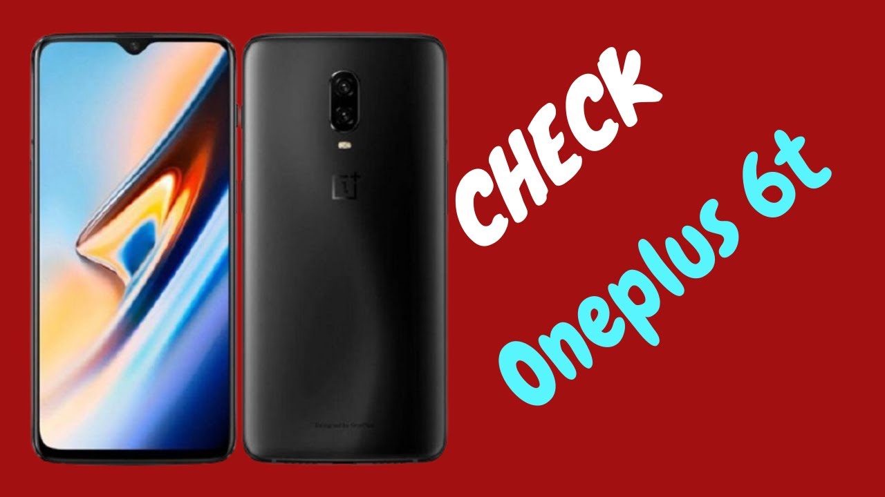 One plus 6t hardware check (SERVICE ZAMAN )