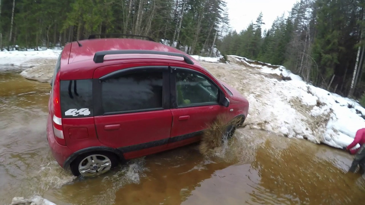 Test Fiat Panda 4x4 offroad