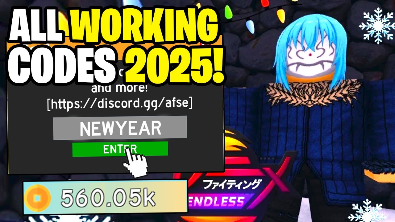 ALL WORKING CODES FOR ANIME FIGHTING SIMULATOR ENDLESS IN 2025! ANIME FIGHTING SIMULATOR ENDLESS