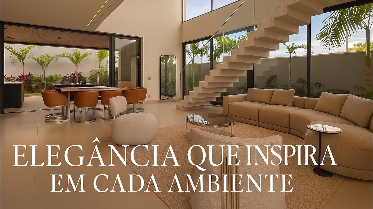 Sobrado que inspira em Uberlândia 🌿✨ | Alto padrão em cada detalhe