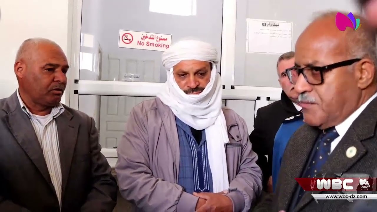 المنيعة: والي المنيعة في زيارة فجائية لبعض الادارات الخدماتية رفقة رئيس المجلس الشعبي الولائي