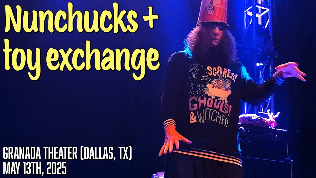 Nunchucks + Toy Exchange | Buckethead 4K (LIVE) at Granada Theater (2025)