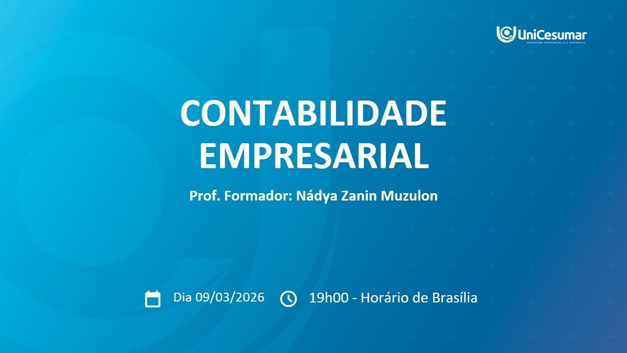 AULA 03 - CONTABILIDADE EMPRESARIAL 51/2026