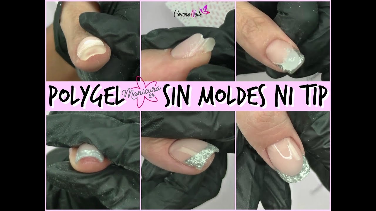POLYGEL, Como Alargar las uñas sin Moldes ni Tip. @coralsanails
