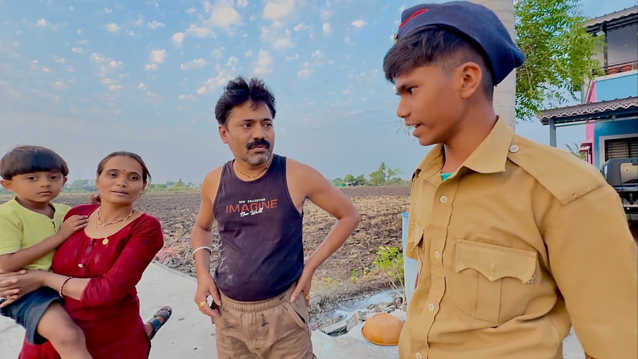 पोलिसाची Cycle माऊलीने चोरली अन धावपळ झाली 🫢