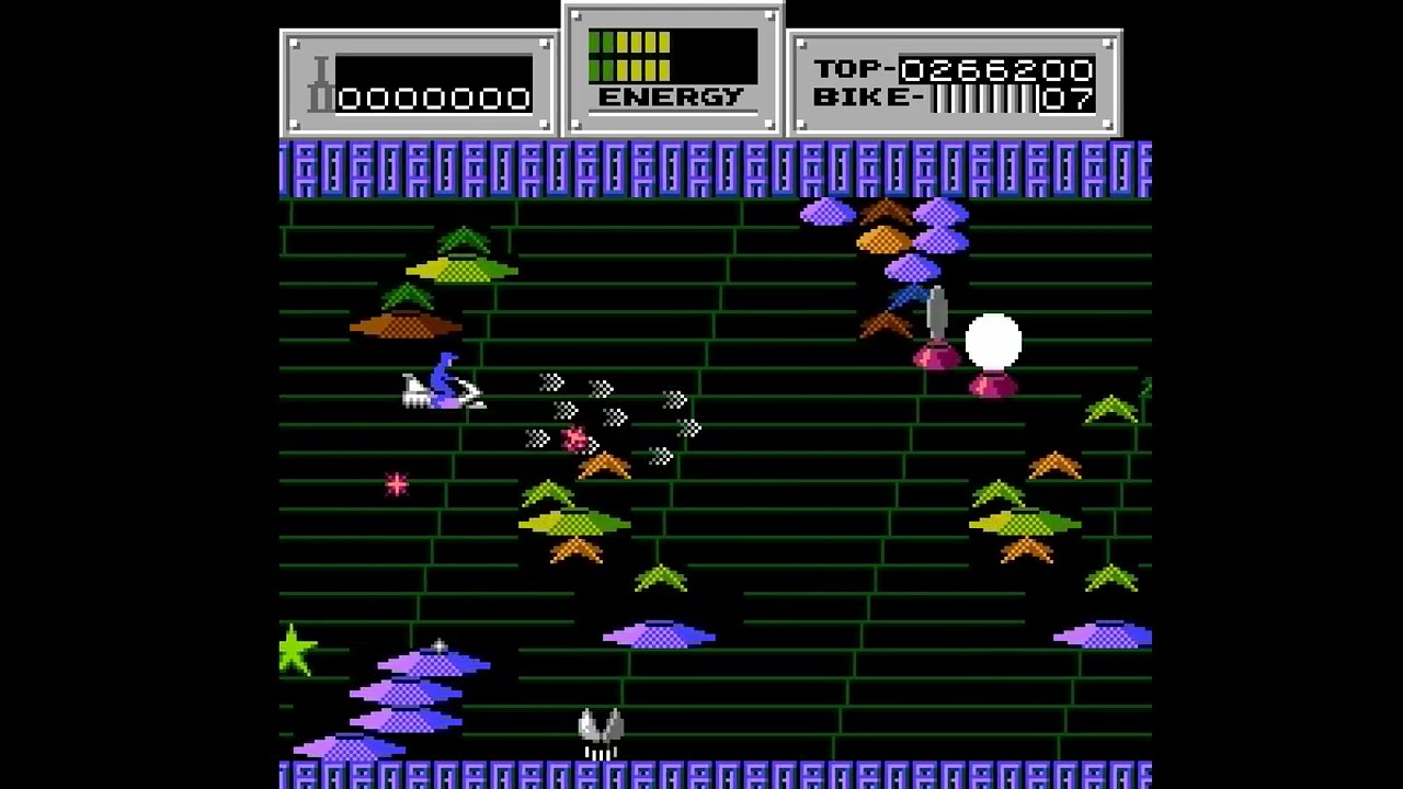 Seicross [Chronological NES #127] Nintendo | Longplay | Complete Playthrough | All Levels