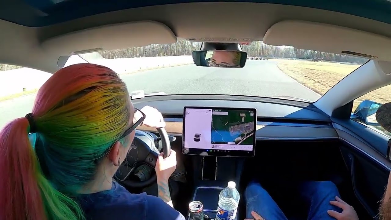 My Wife's First Lap Around Dominion Raceway's Road Course