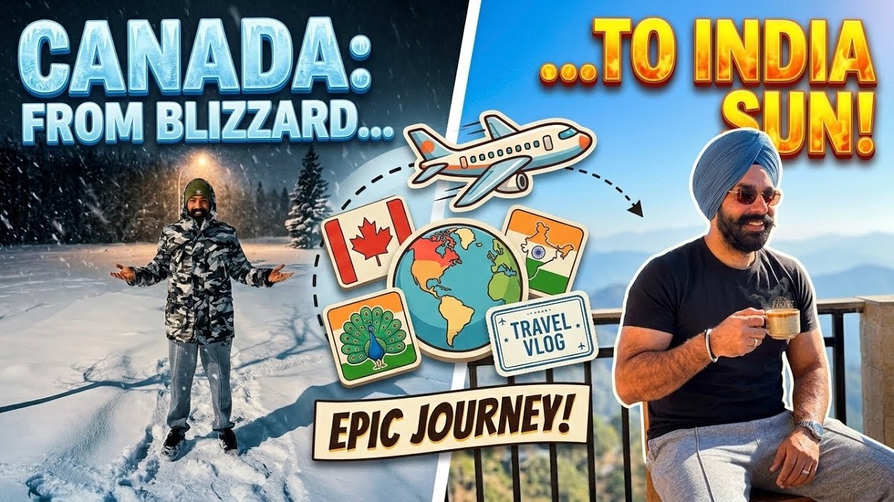 What 24 Hours of Travel Looks Like: YYC ➔ AMS ➔ DEL | VLOG 9 #travelvlog #indianfood #travel 