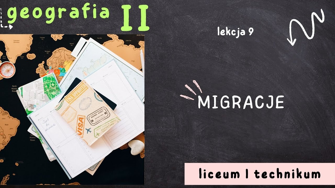 Geografia 2 LO [Lekcja 9: Migracje poziom podstawowy]