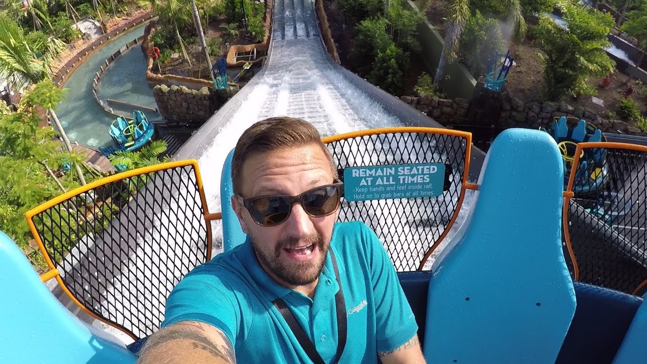 The Grand Opening Of Infinity Falls At SeaWorld Orlando | Ride POV and New Ride Announcements