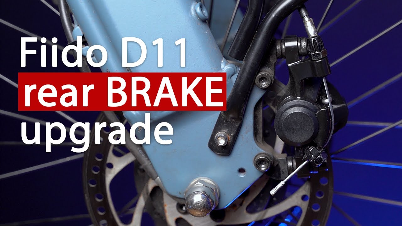 Fiido D11 - Mechanical Rear Brake replacement - Shimano BR-M375
