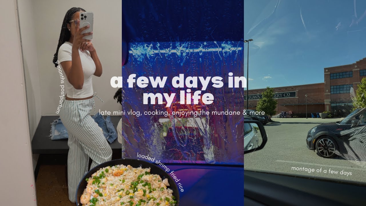 VLOG | car wash, days in my life, cooking shrimp fried rice & more