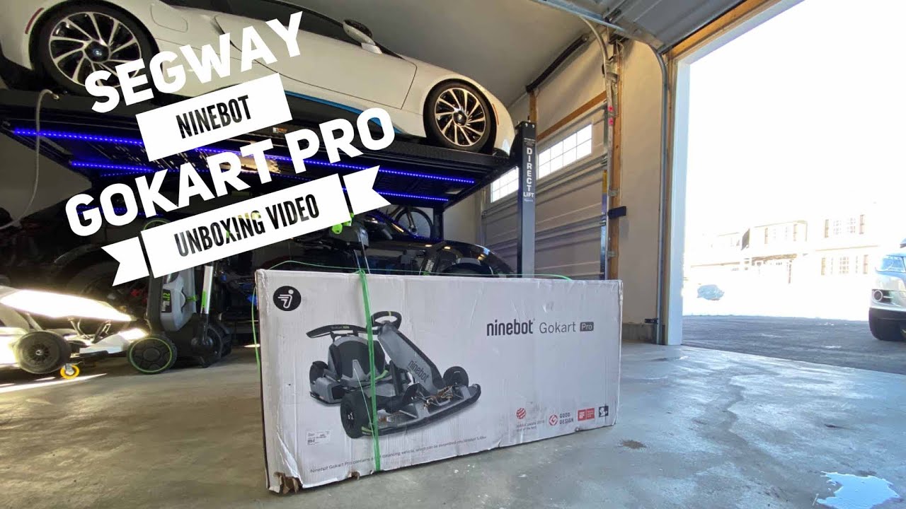 Распаковка и сборка Segway Ninebot GoKart Pro