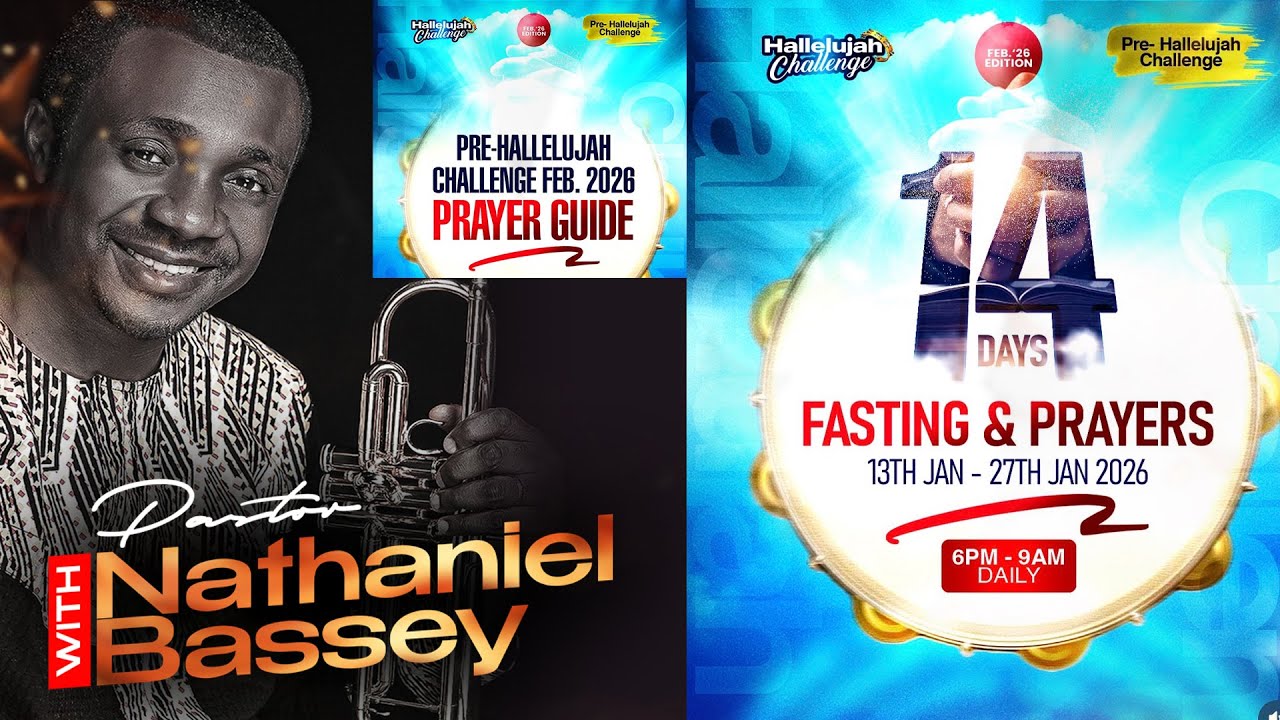 Nathaniel Bassey New Year Midnight Worship Experience | Pre hallelujah challenge 2026