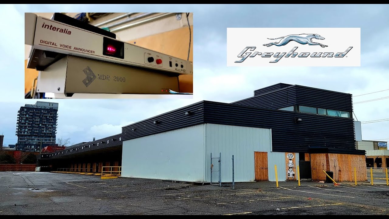 Abandoned Greyhound Bus Station in Ottawa! Power sill On!?