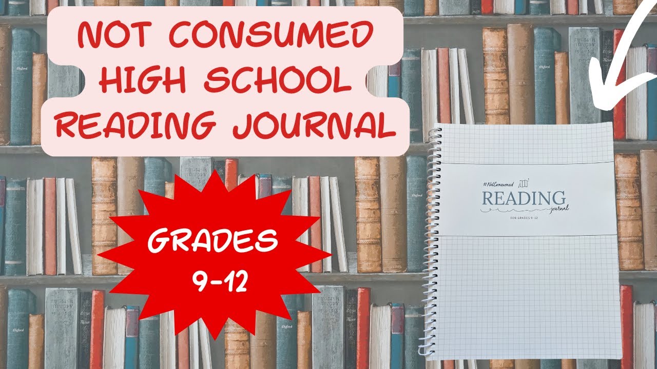 FLIP-THROUGH - Not Consumed HIGH SCHOOL Reading Journal - HOMESCHOOL ELA 