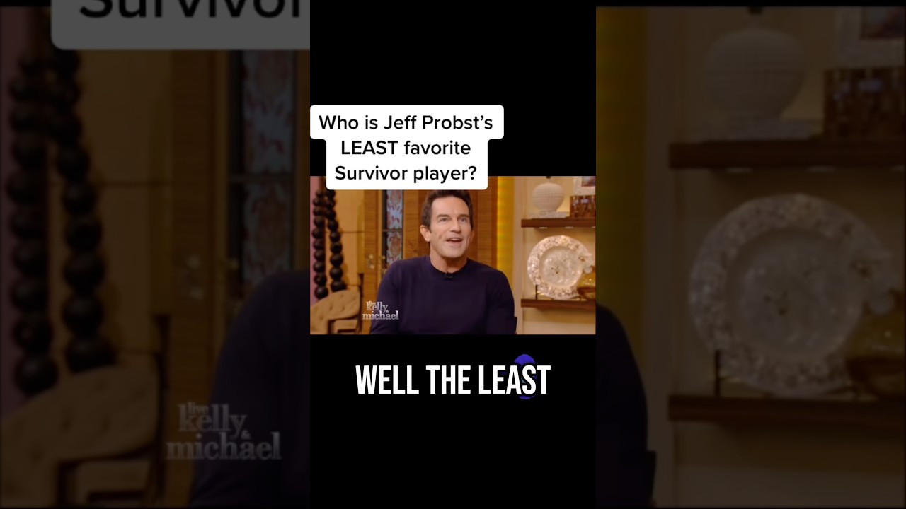 Jeff Probst&rsquo;s LEAST Favorite Survivor Player!