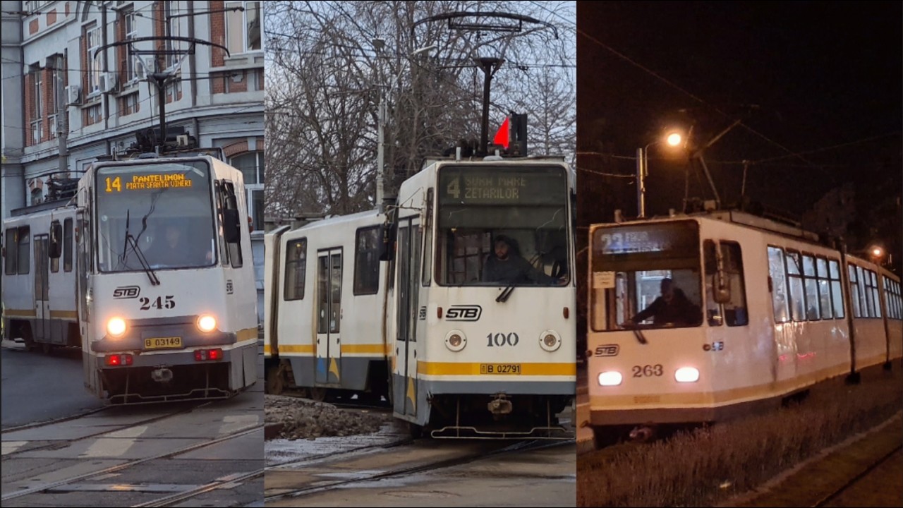 V3A-2S-93 în linia 14 | Liniile 23 și 27 deviate via Calea Vitan. Înființarea liniei 4